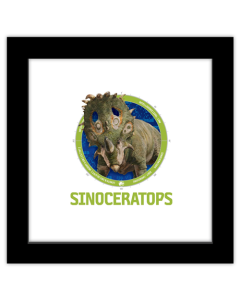 Gallery Pops Jurassic World - Sinoceratops Badge Wall Art