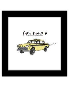 Gallery Pops Friends - Illustrated Taxi Wall Art