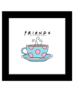 Gallery Pops Friends - Illustrated Blue Coffee Cup Wall Art