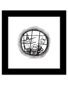 Gallery Pops Disney Tim Burton's The Nightmare Before Christmas - Window Wall Art
