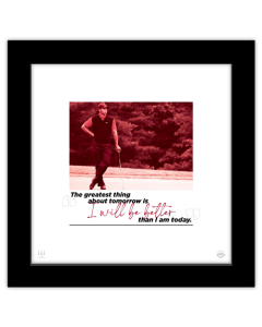 Gallery Pops Tiger Woods - Quote I Will Be Better Wall Art