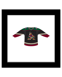 Gallery Pops NHL - Arizona Coyotes - Home Uniform Front Wall Art