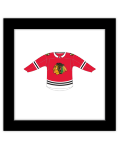 Gallery Pops NHL - Chicago Blackhawks - Home Uniform Front Wall Art
