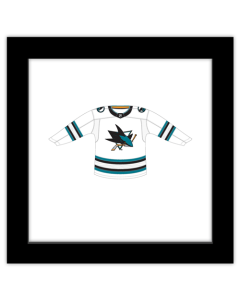 Gallery Pops NHL - San Jose Sharks - Road Uniform Front Wall Art