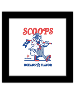 Gallery Pops Stranger Things 4 - Retro Food Scoops Ahoy Wall Art