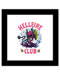 Gallery Pops Stranger Things 4 - Neon Chills Hellfire Club Wall Art