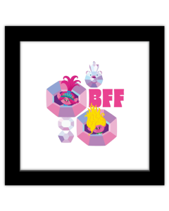 Gallery Pops Trolls Band Together - Poppy and Viva BFF Wall Art