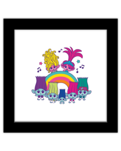 Gallery Pops Trolls Band Together - Tiny Trolls Rainbow Wall Art