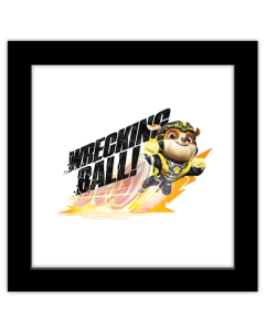 Gallery Pops Nickelodeon PAW Patrol: The Mighty Movie - Rubble Wrecking Ball Wall Art