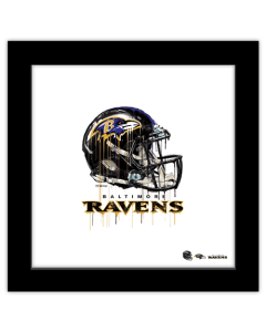 Gallery Pops NFL Baltimore Ravens - Drip Helmet Wall Art