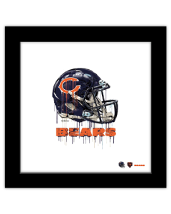 Gallery Pops NFL Chicago Bears - Drip Helmet Wall Art