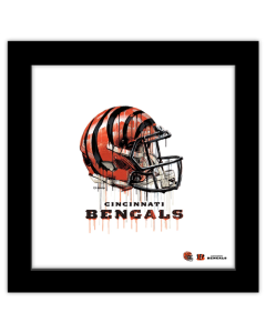 Gallery Pops NFL Cincinnati Bengals - Drip Helmet Wall Art