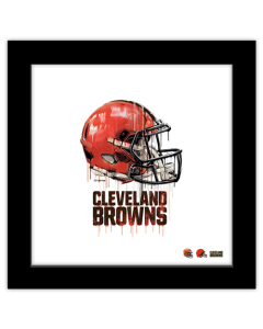 Gallery Pops NFL Cleveland Browns - Drip Helmet Wall Art