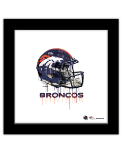 Gallery Pops NFL Denver Broncos - Drip Helmet Wall Art