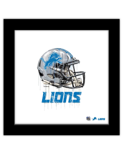 Gallery Pops NFL Detroit Lions - Drip Helmet Wall Art