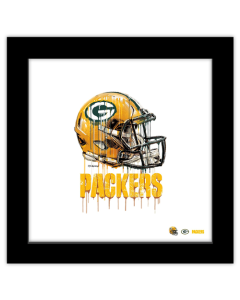 Gallery Pops NFL Green Bay Packers - Drip Helmet Wall Art
