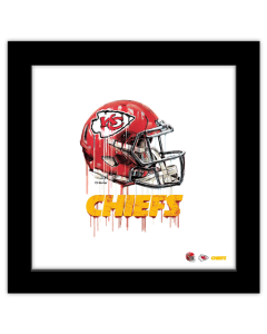Gallery Pops NFL Kansas City Chiefs - Drip Helmet Wall Art