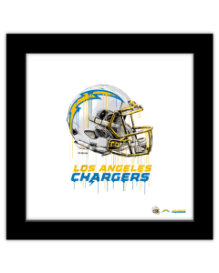 Gallery Pops NFL Los Angeles Chargers - Drip Helmet Wall Art