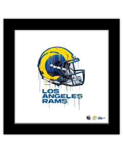 Gallery Pops NFL Los Angeles Rams - Drip Helmet Wall Art