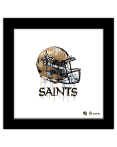 Gallery Pops NFL New Orleans Saints - Drip Helmet Wall Art