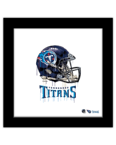 Gallery Pops NFL Tennessee Titans - Drip Helmet Wall Art