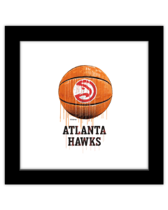 Gallery Pops NBA Atlanta Hawks - Drip Basketball Wall Art
