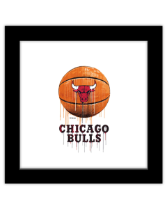 Gallery Pops NBA Chicago Bulls - Drip Basketball Wall Art