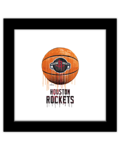 Gallery Pops NBA Houston Rockets - Drip Basketball Wall Art