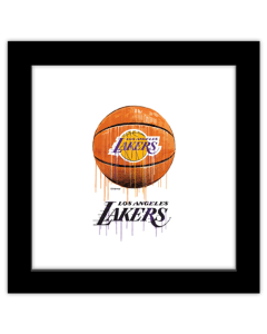 Gallery Pops NBA Los Angeles Lakers - Drip Basketball Wall Art