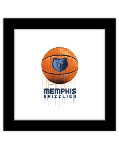 Gallery Pops NBA Memphis Grizzlies - Drip Basketball Wall Art