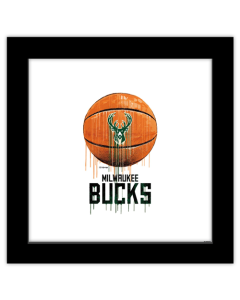 Gallery Pops NBA Milwaukee Bucks - Drip Basketball Wall Art