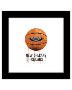 Gallery Pops NBA New Orleans Pelicans - Drip Basketball Wall Art