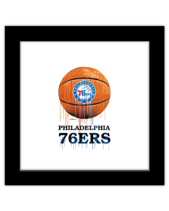 Gallery Pops NBA Philadelphia 76ers - Drip Basketball Wall Art
