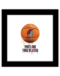 Gallery Pops NBA Portland Trail Blazers - Drip Basketball Wall Art