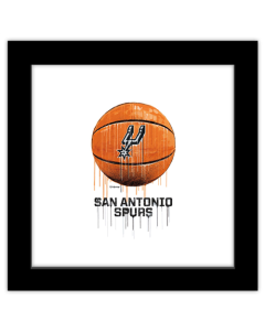 Gallery Pops NBA San Antonio Spurs - Drip Basketball Wall Art