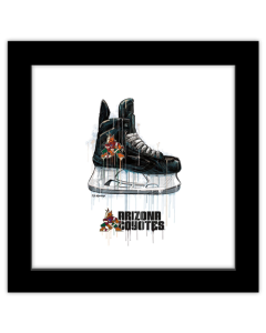 Gallery Pops NHL Arizona Coyotes - Drip Skate Wall Art