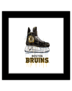 Gallery Pops NHL Boston Bruins - Drip Skate Wall Art