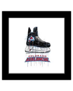 Gallery Pops NHL Colorado Avalanche - Drip Skate Wall Art