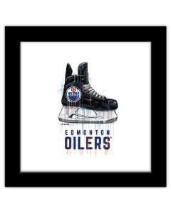 Gallery Pops NHL Edmonton Oilers - Drip Skate Wall Art