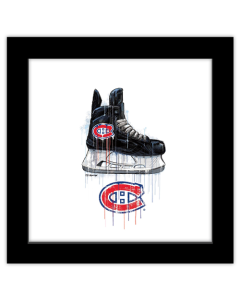 Gallery Pops NHL Montreal Canadiens - Drip Skate Wall Art