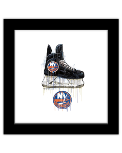 Gallery Pops NHL New York Islanders - Drip Skate Wall Art