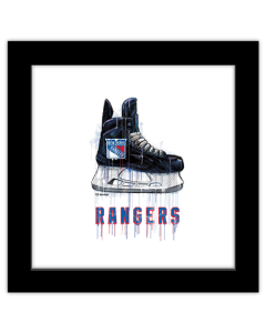 Gallery Pops NHL New York Rangers - Drip Skate Wall Art