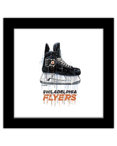 Gallery Pops NHL Philadelphia Flyers - Drip Skate Wall Art