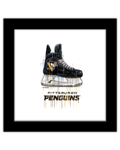Gallery Pops NHL Pittsburgh Penguins - Drip Skate Wall Art