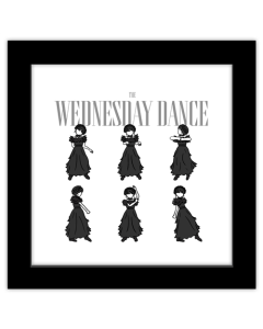 Gallery Pops Wednesday - The Wednesday Dance Illustrated Wall Art