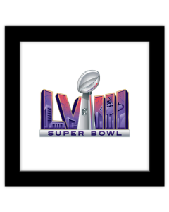 Gallery Pops NFL Super Bowl LVIII - Logo Wall Art