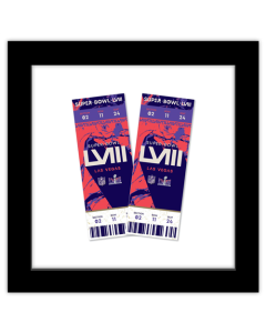 Gallery Pops NFL Super Bowl LVIII - Ticket Collage Wall Art