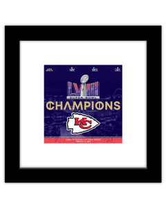 Gallery Pops NFL Kansas City Chiefs - Super Bowl LVIII Champions Wall Art