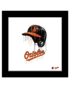 Gallery Pops MLB Baltimore Orioles - Drip Helmet Wall Art