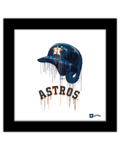 Gallery Pops MLB Houston Astros - Drip Helmet Wall Art